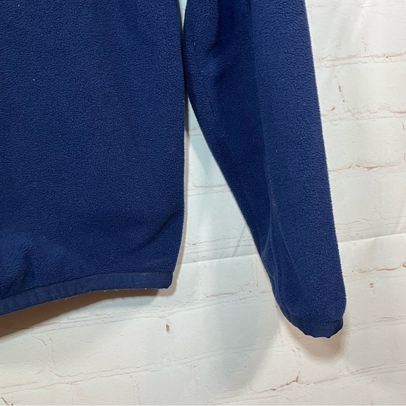 Vineyard Vines Fleece Quarter Zip Pullover Jacket Mens Large Blue Green - Picture 7 of 13